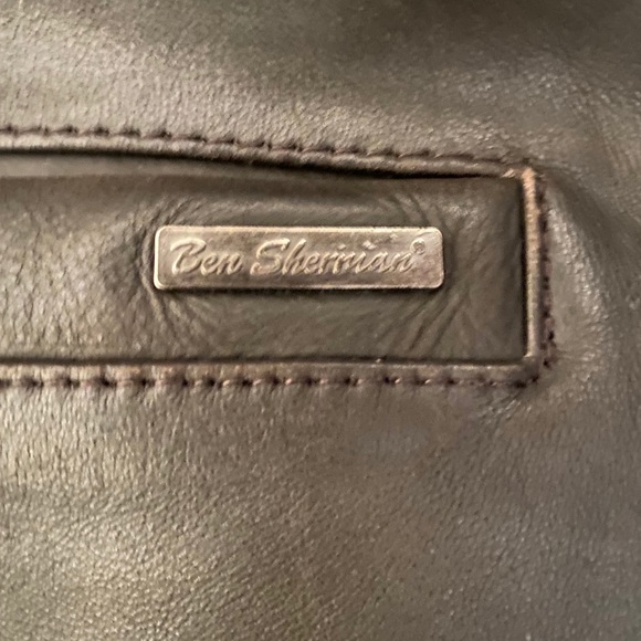 Ben Sherman Men's Leather Coat - Picture 5 of 5